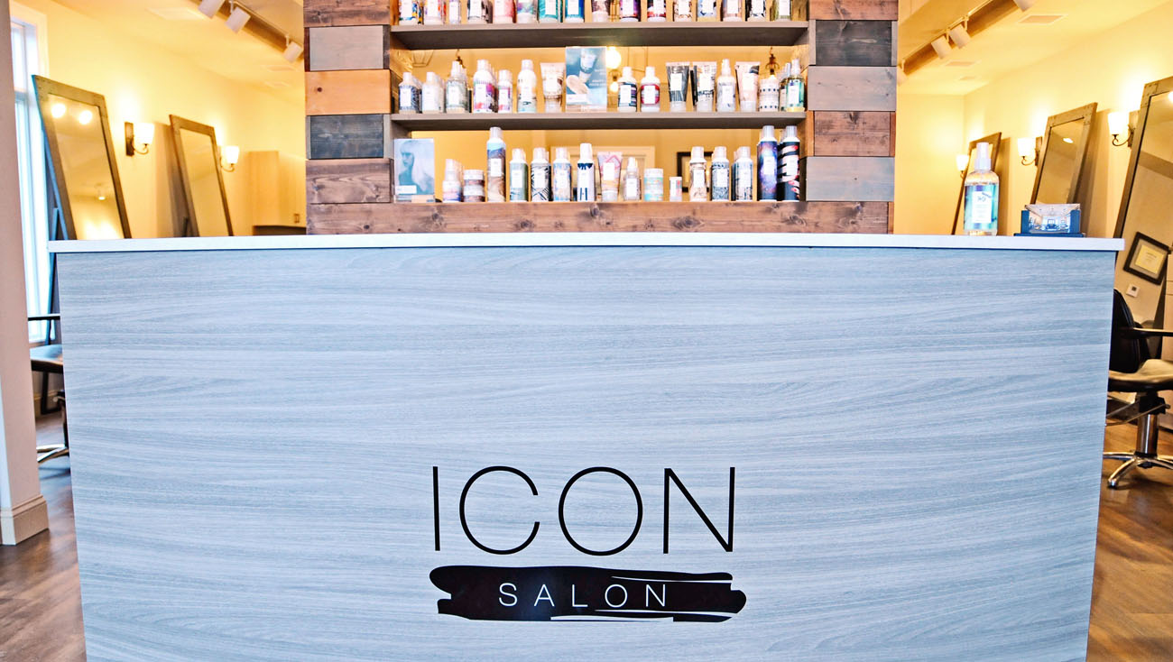 Icon Salon front desk