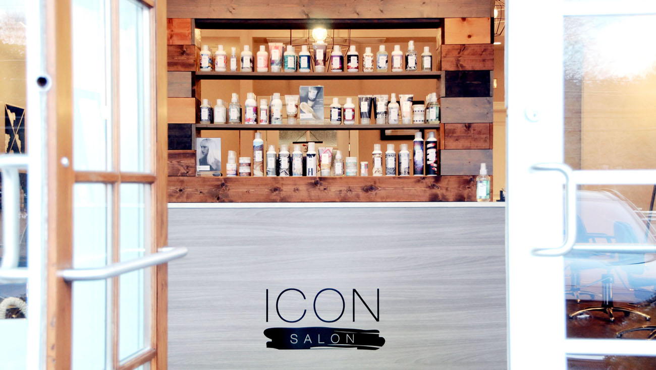 ICON Salon Front entrance